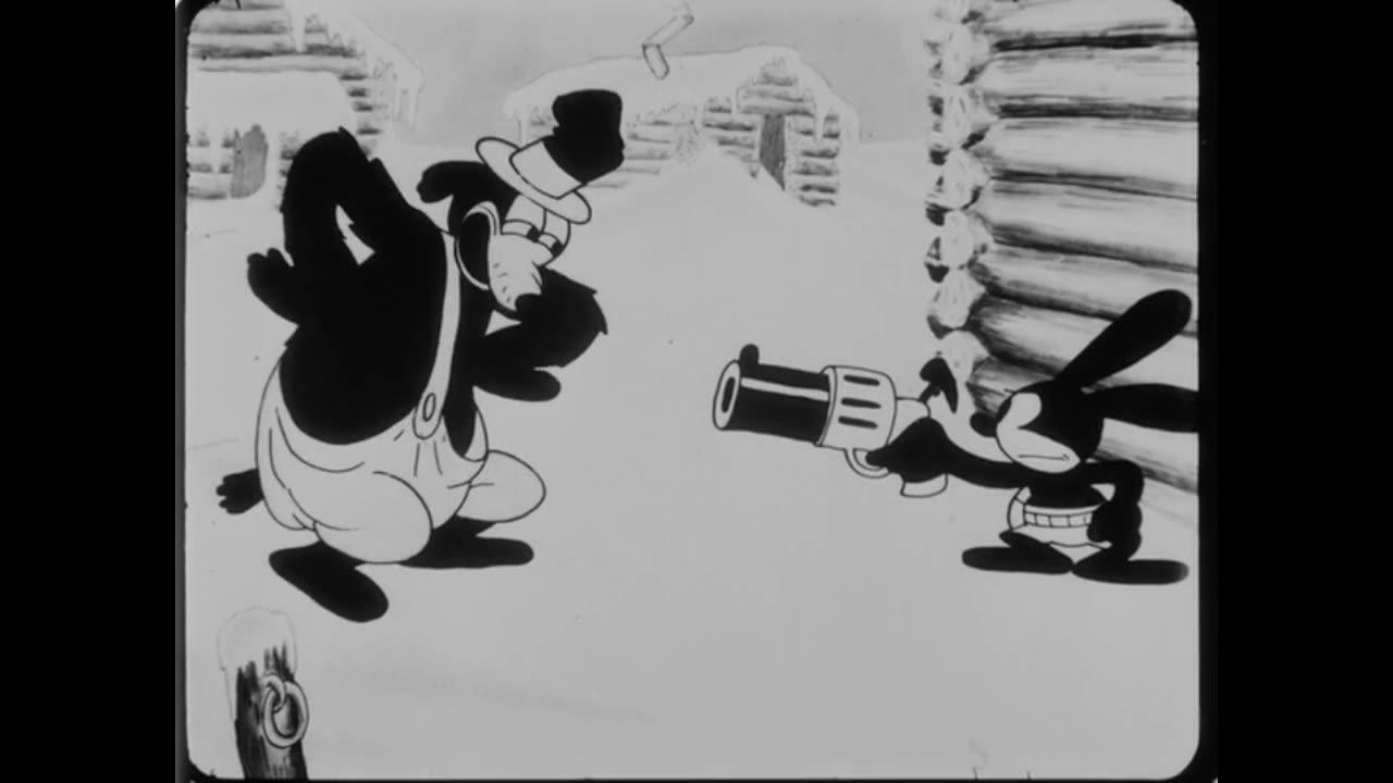 Walt Disney's Oswald the Lucky Rabbit - Ozzie of the Mounted (1928)