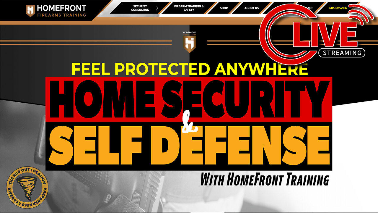 Live: Home Security & Self-Defense with Home Front Training