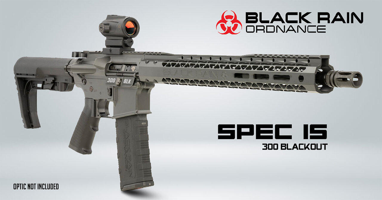 Black Rain Ordinance Spec-15 300 BLK - MVP