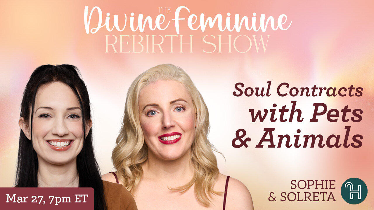 The Divine Feminine Rebirth Show 🐱 Soul Contracts with Pets & Animals - March 27