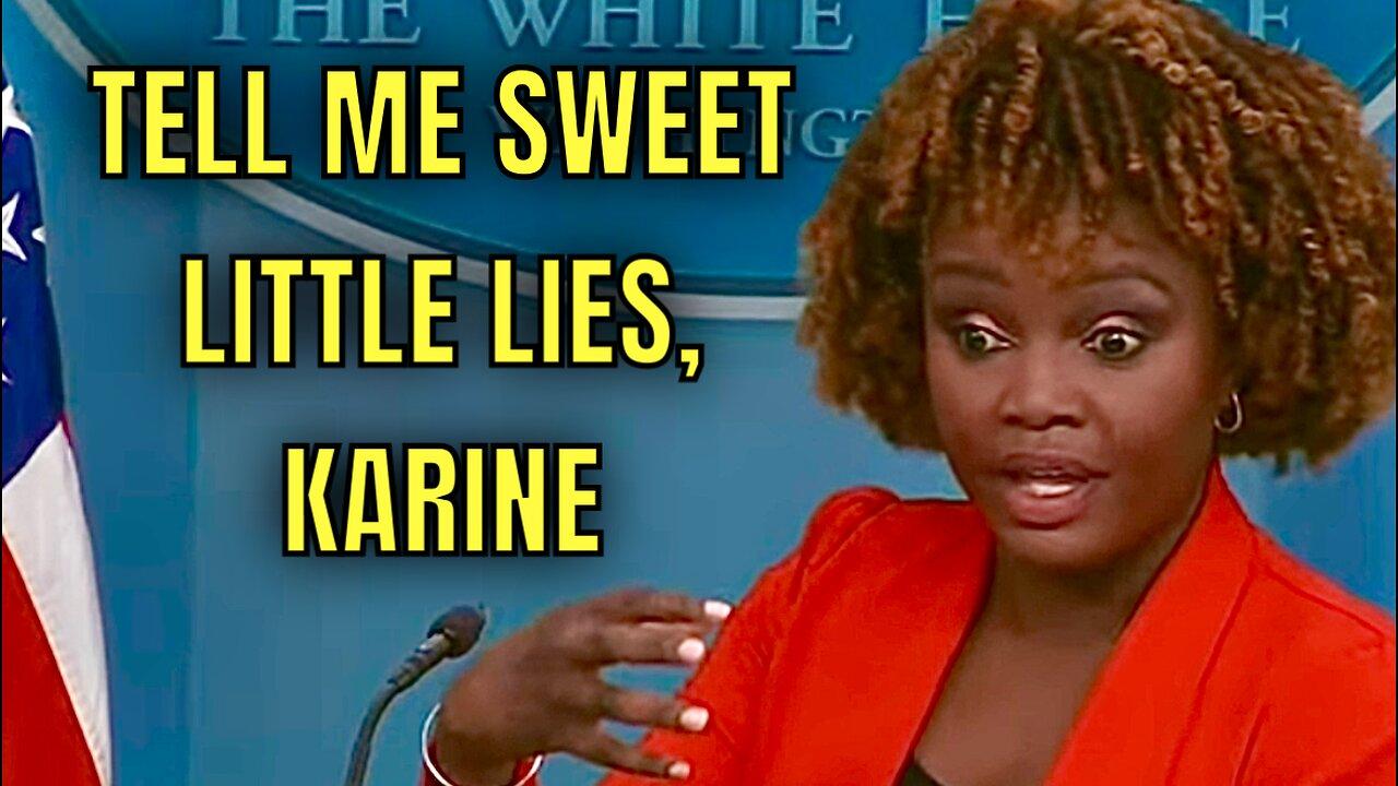 Have you noticed these 2 LIES ABOUT THE BORDER Karine keeps telling EVERY DAY?