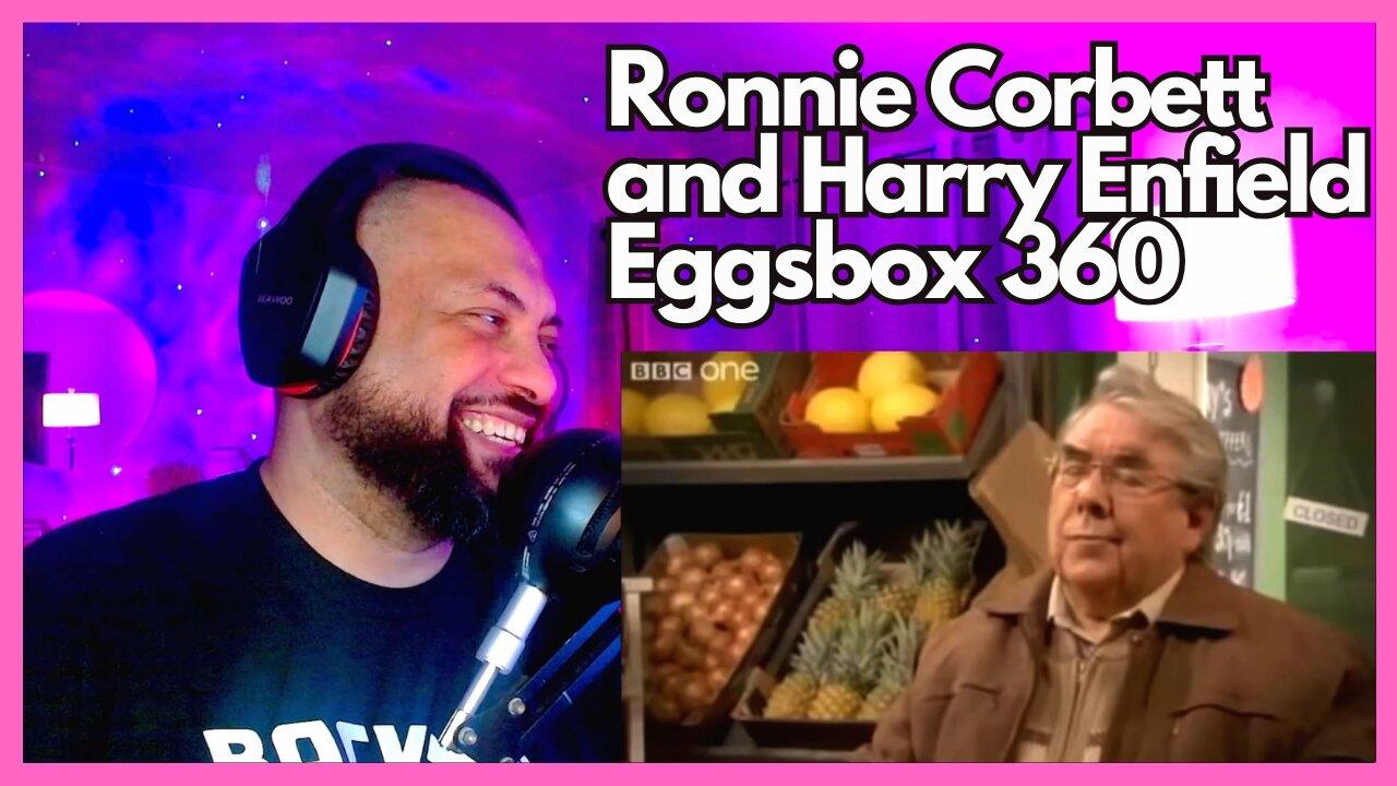 AMERICAN REACTS TO | Ronnie Corbett and Harry Enfield - Eggsbox 360