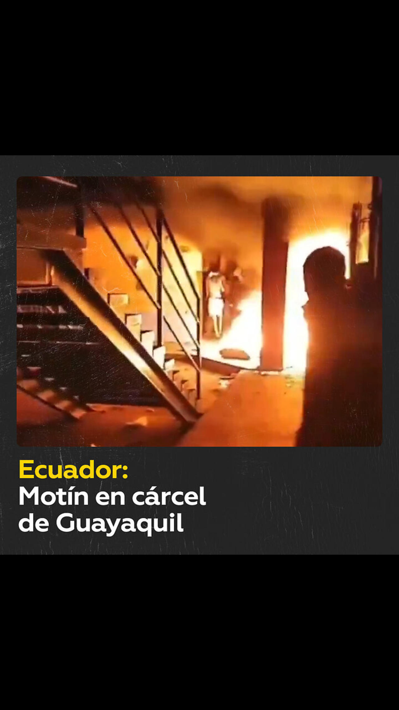 Se amotinan presos en una cárcel ecuatoriana en Guayaquil