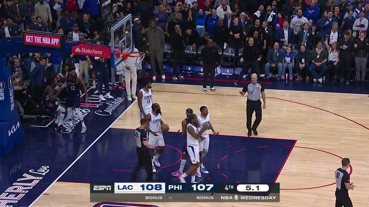Leonard's Last-Second Block Wins It! Clippers Steal Victory in Philly