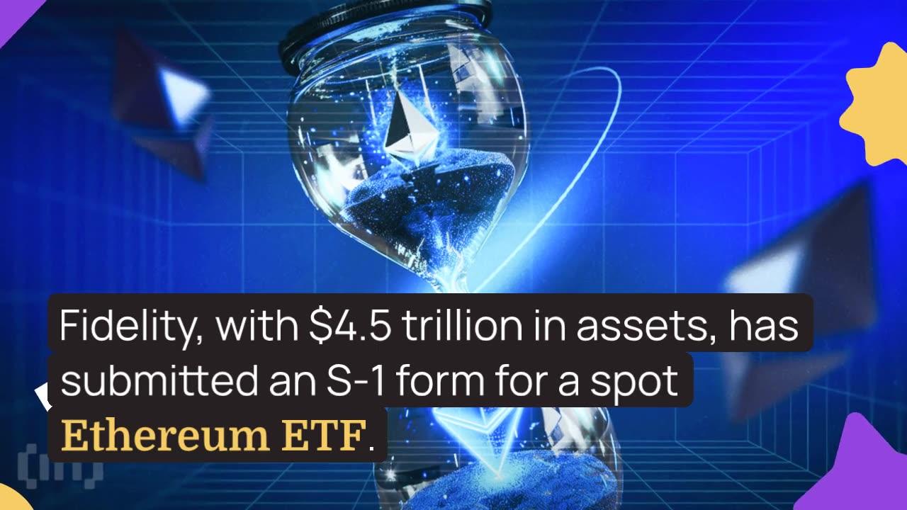 Fidelity Files for Spot Ethereum ETF, Includes Staking