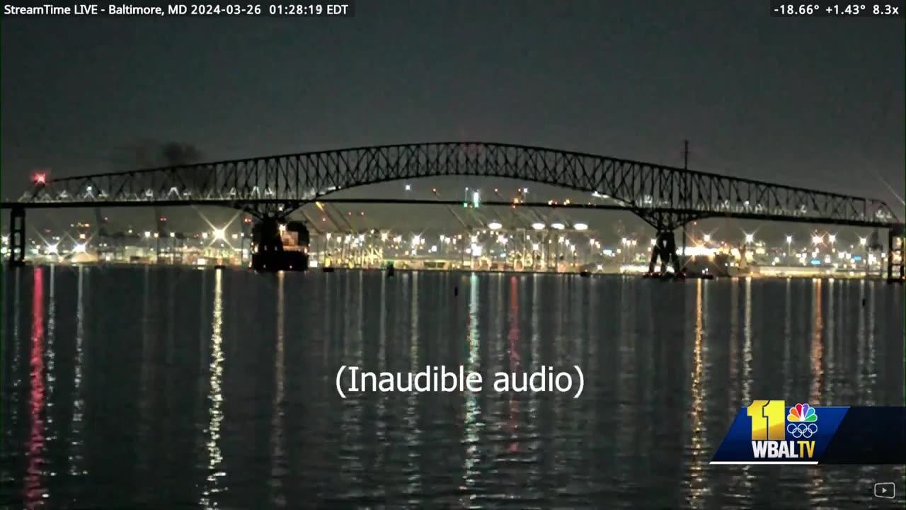 Audio From Baltimore Bridge Collapse Sheds Light On Timeline