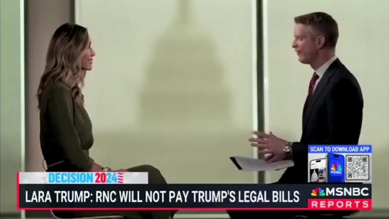 Lara Trump Sets MSNBC Host Straight On RNC Donations & Donald Trump