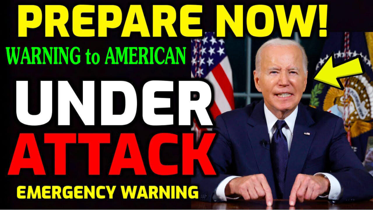 WHITE HOUSE issues EMERGENCY WARNING to AMERICAN PEOPLE!! - We Are Under Attack!