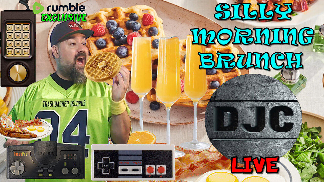 SiLLy MoRniNg BRuNcH - Retro Gaming Stream with DJC - Rumble Exclusive