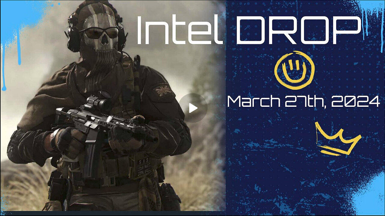 Phil Godlewski -Intel DROP - March 27th, 2024 - 7PM Eastern