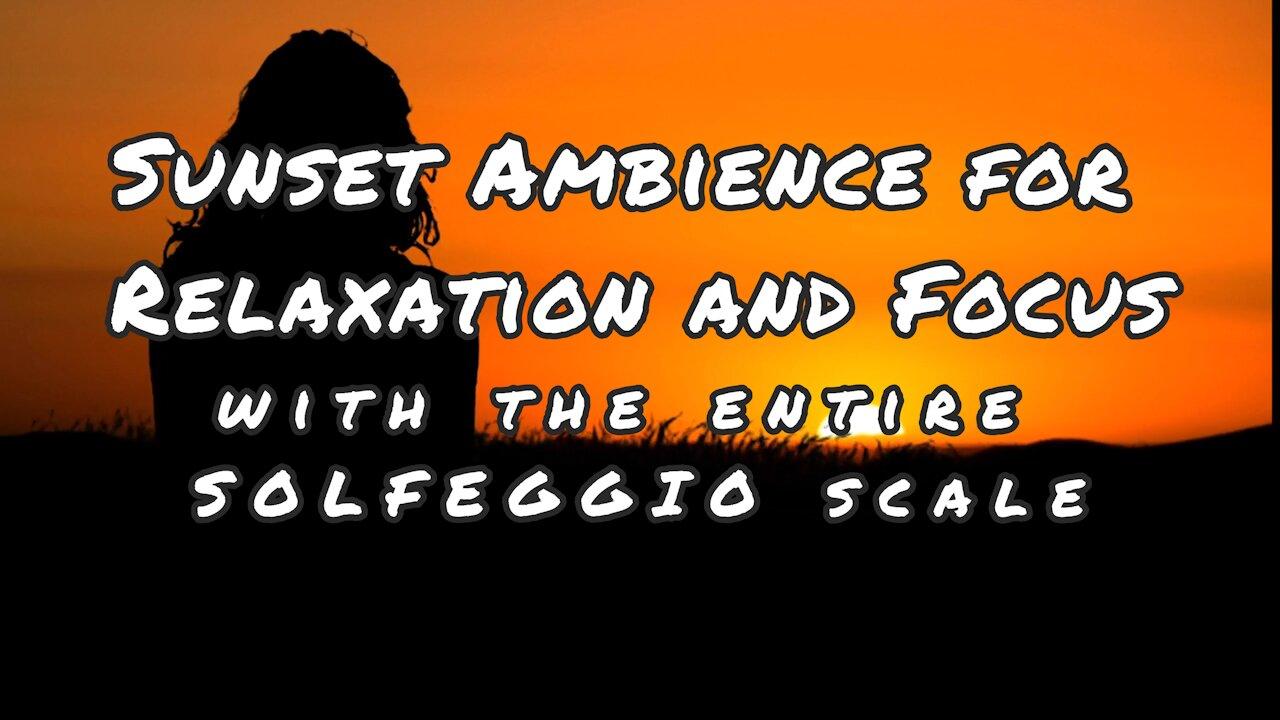 Sunset Ambience for Relaxation and Focus