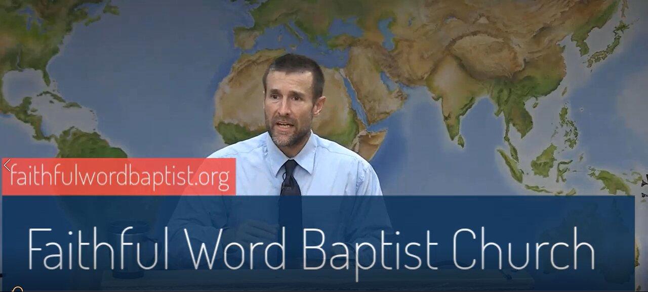 03.24.2024 (PM) Exodus 6: Israel's Time in Egypt | Pastor Steven Anderson, Faithful Word Baptist Church