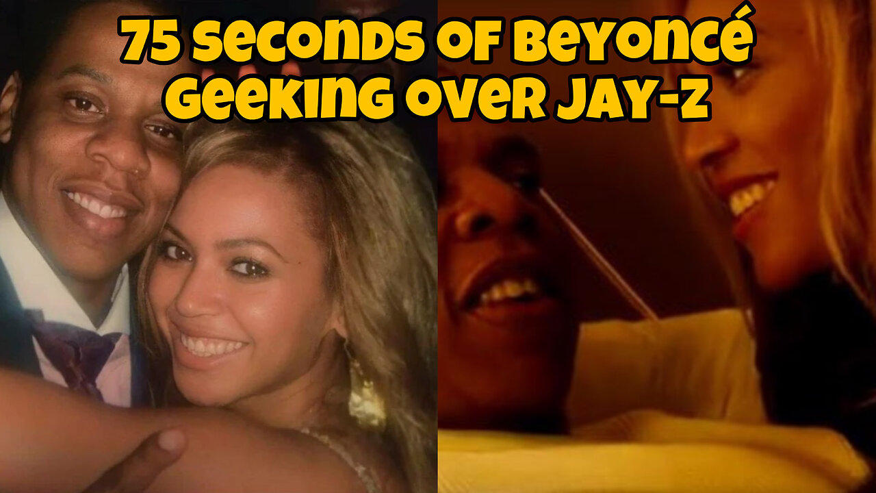 75 Seconds of Beyoncé geeking over Jay-Z