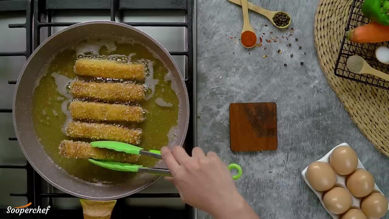 Chicken Bread Sticks Recipe By SooperChef