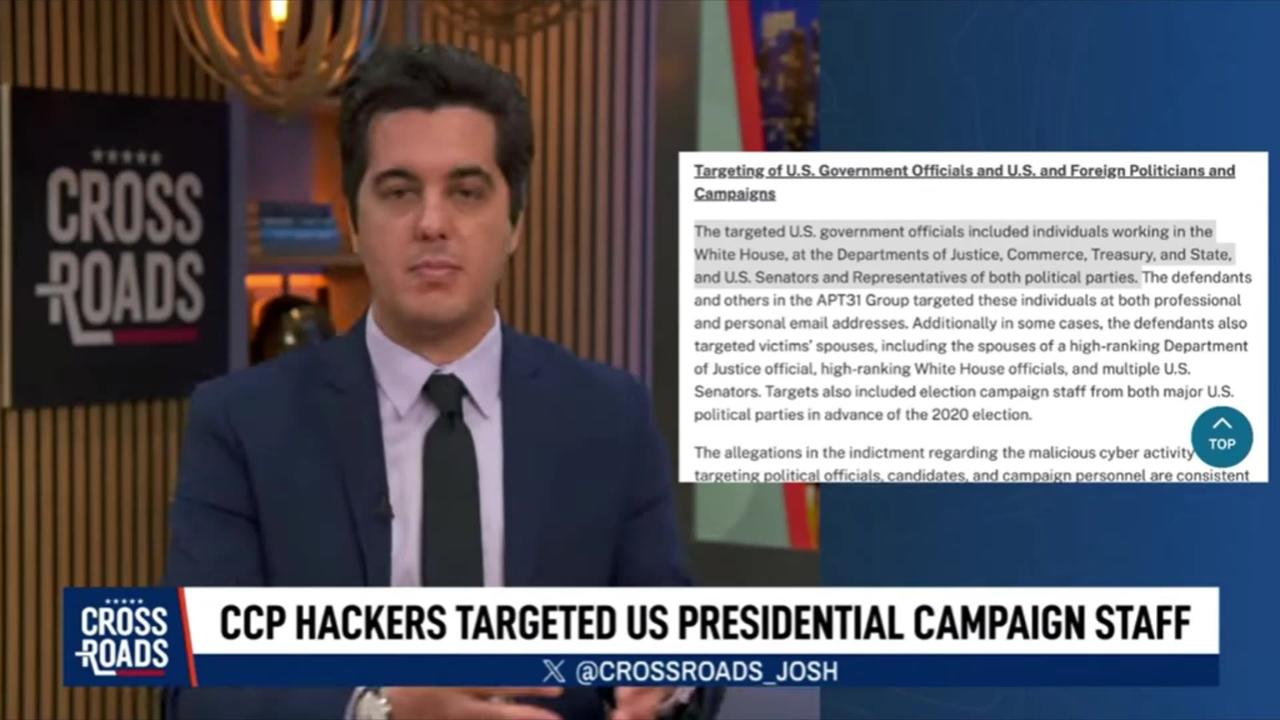 CCP Hackers Breached 2020 Federal Election Campaigns