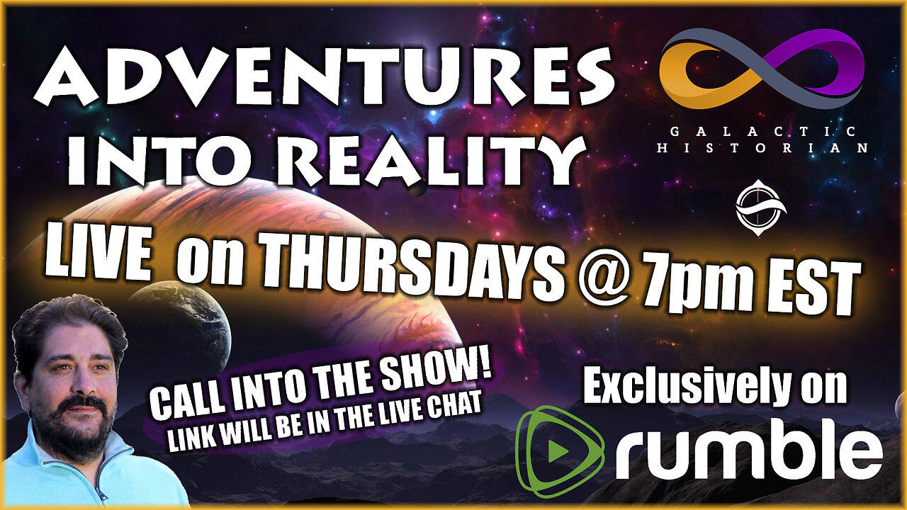 Adventures Into Reality - LIVE Call-In Show with Andrew Bartzis, the Galactic Historian! (3/28/24)