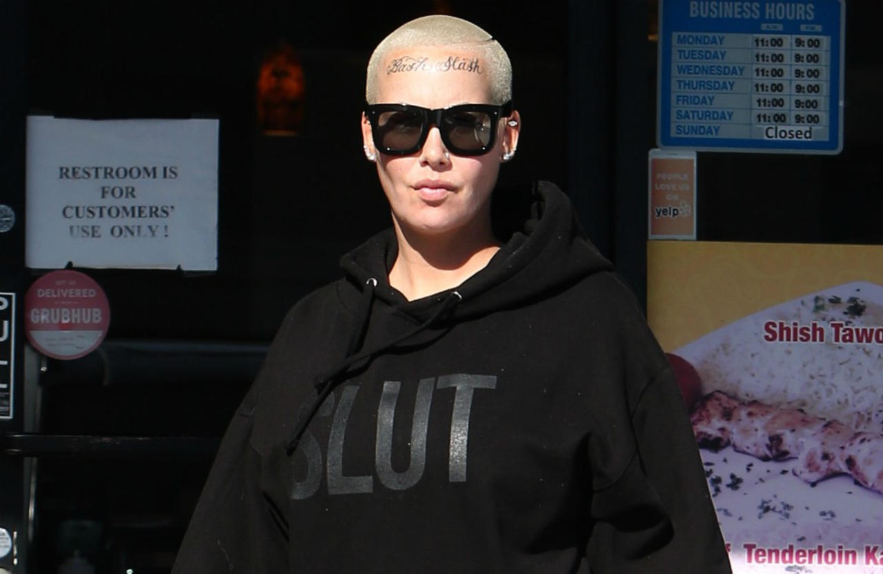 Amber Rose says her ex Kanye West is the reason she dressed like a 'sexpot' when they were together