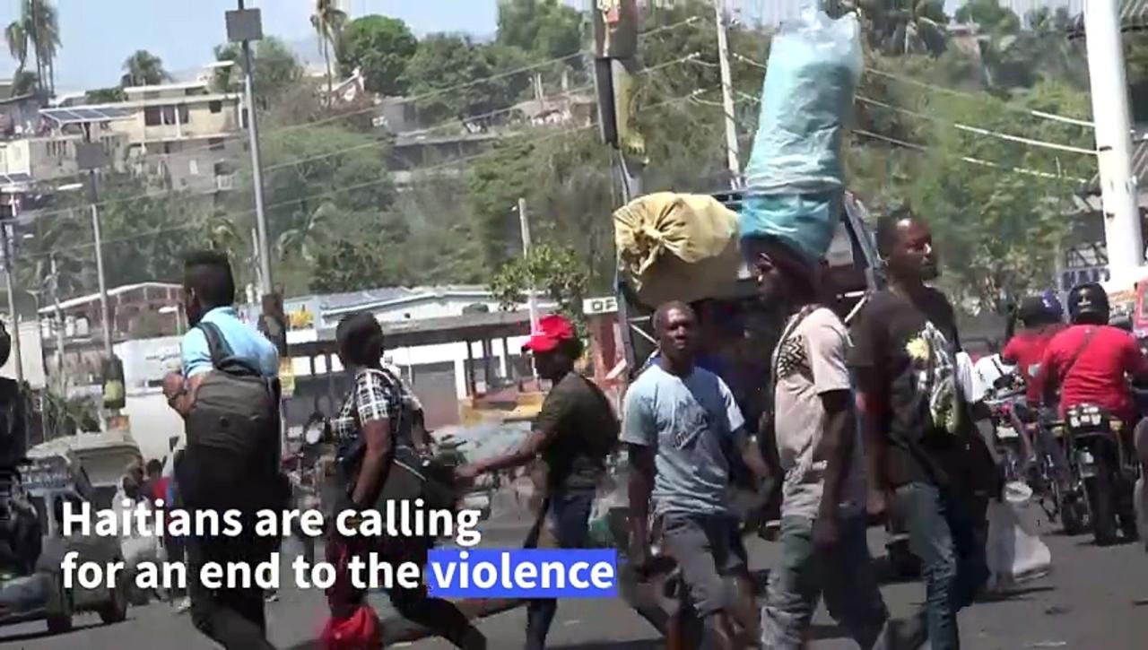Haitians call for unity to end violence, transition still awaited