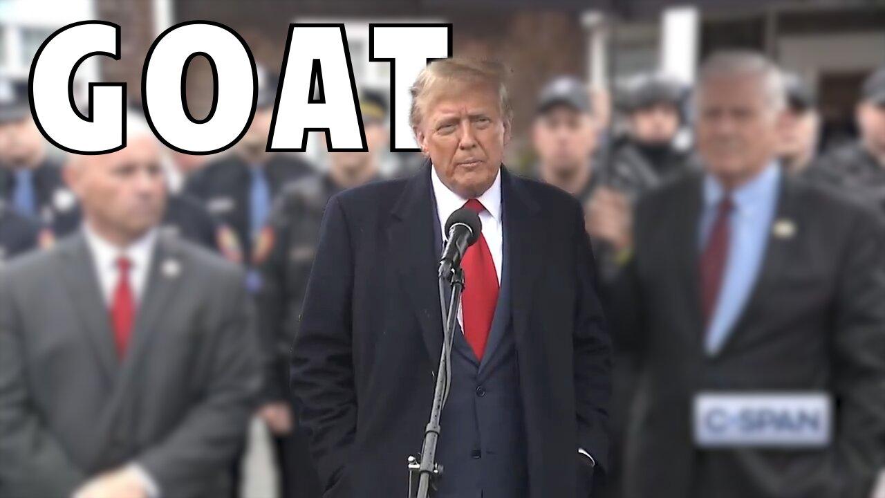 PRESIDENT TRUMP IS THE REAL DEAL- GOAT