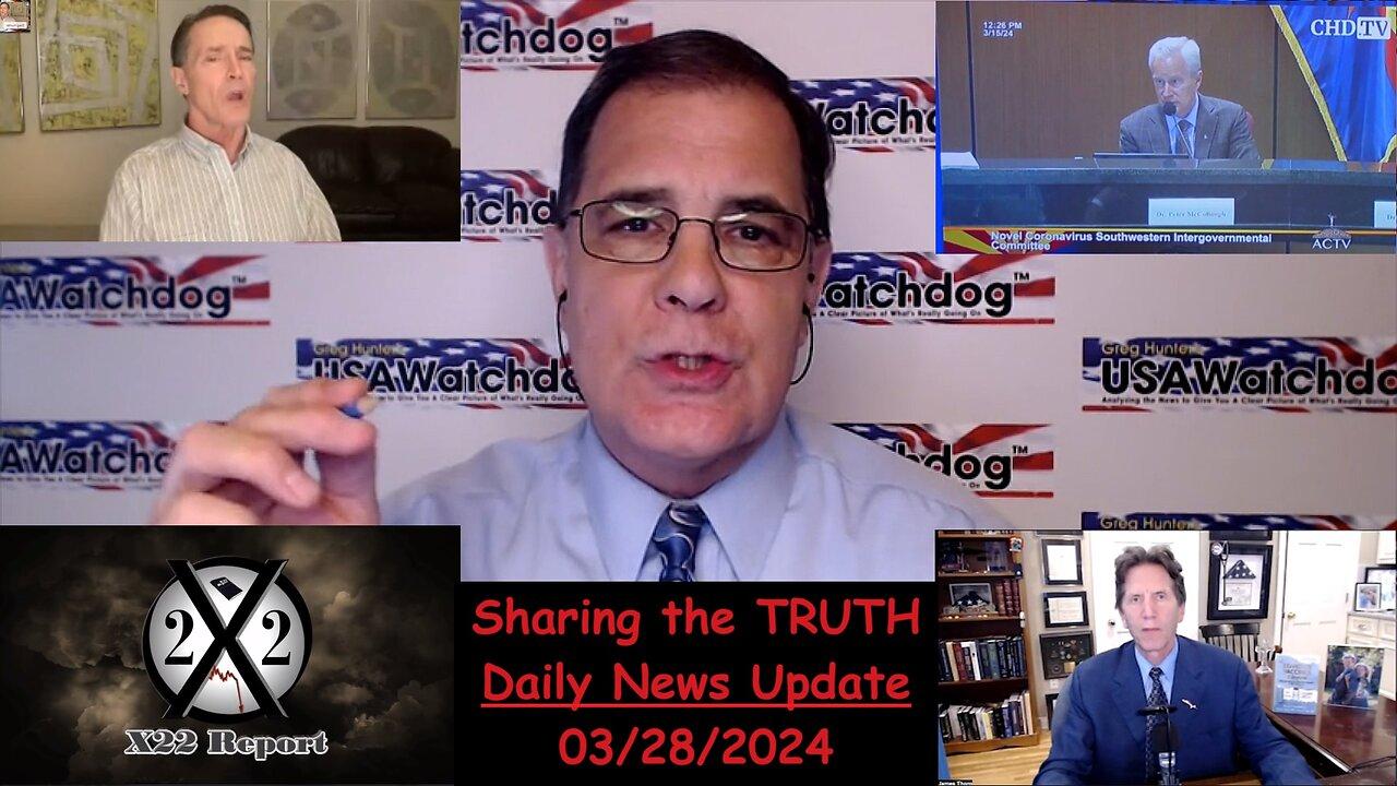 USA Watchdog/Dane Wigington: Destructive "Chemtrails", X22 Report, Jimmy Dore, SGT Report | EP1151