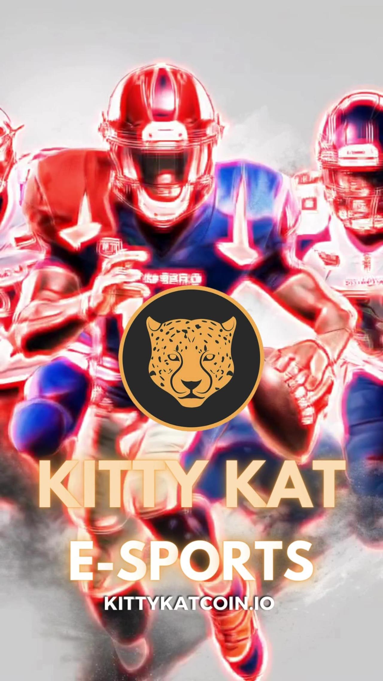 Touchdown for #KittyKatCoin! Kitty claws are shredding the esports field.