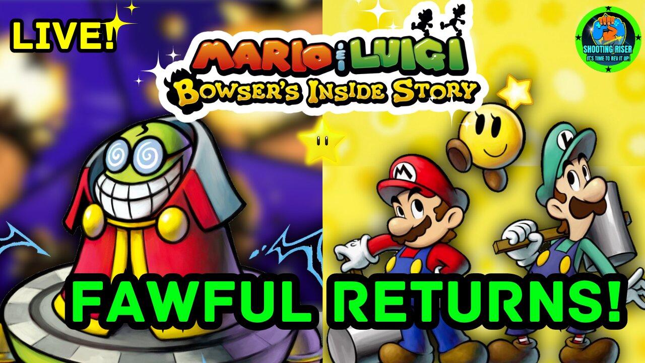 EVIL BEAN'S REVENGE - Mario & Luigi Bowser's Inside Story #live #mariogames #bowser