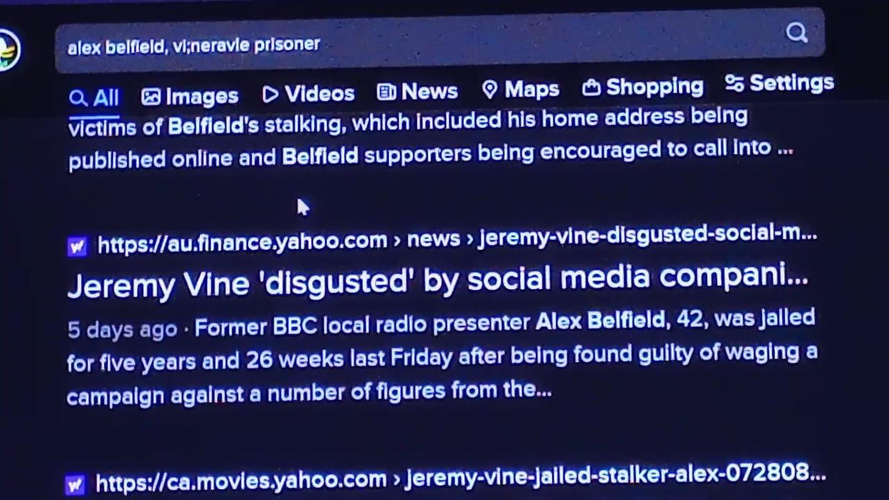 #alexbelfield, #jeremyvine, stalking the stalker,