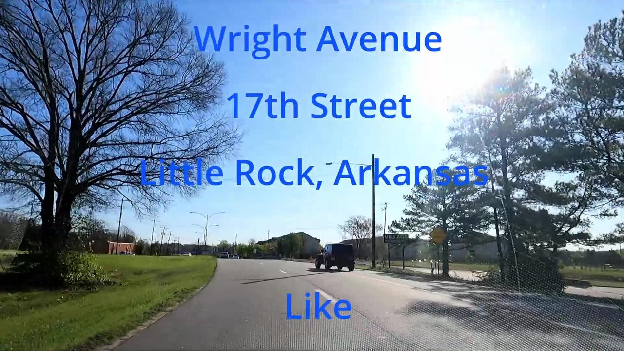 Virtual Drive University Avenue to College Street Via Asher Ave, Wright Ave, and 17th St