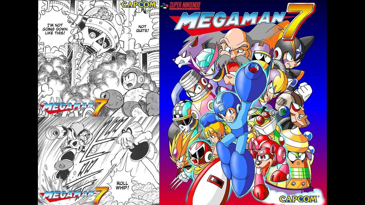 Mega Man 7 (Super Nintendo) Original Soundtrack - Dr wily fortress stage 4 Theme + Final Boss Battle Theme [Remastered Flac Qual