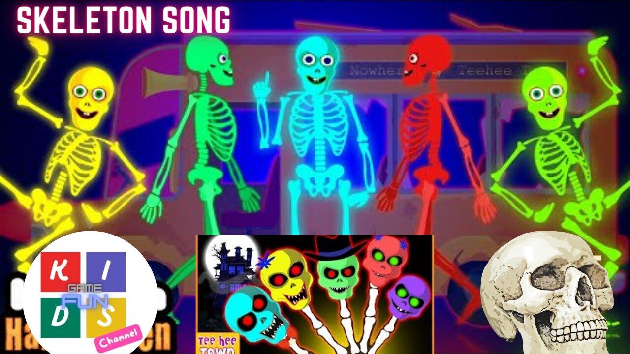 Skeleton Song funny video (test best funny games for children and teenagers)
