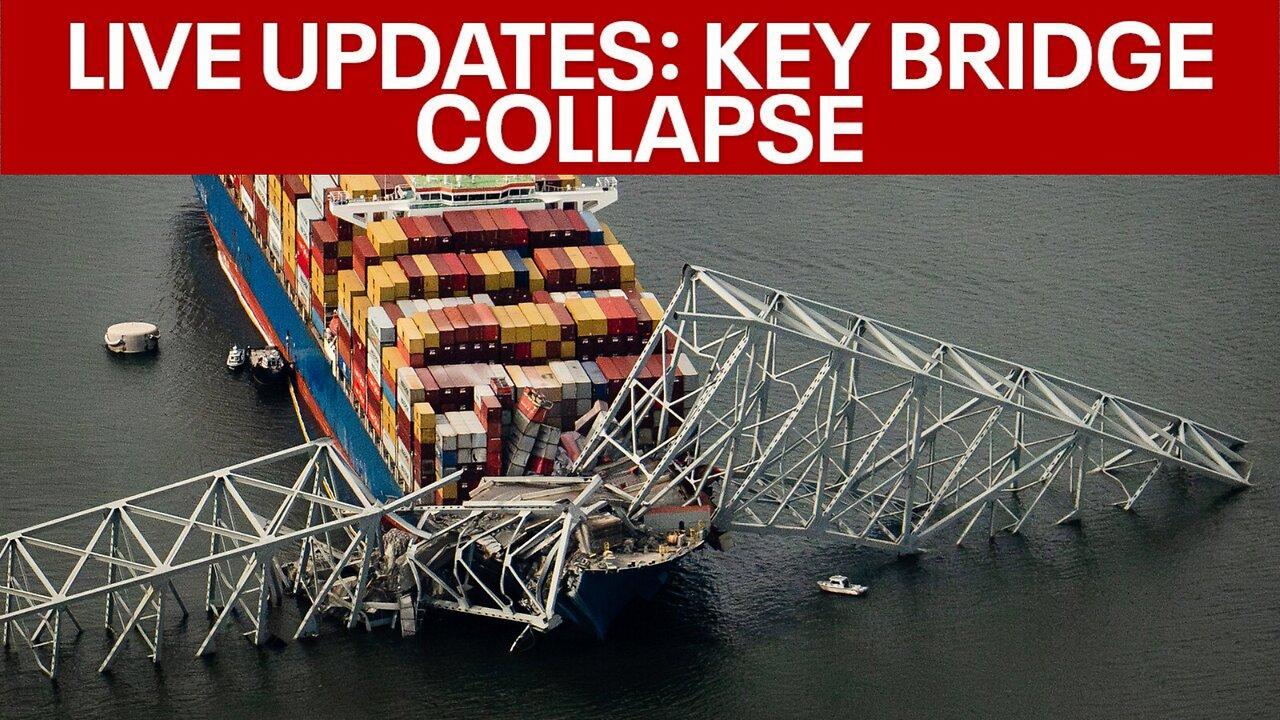 🔴LIVE UPDATES: Baltimore Bridge collapse recovery effort