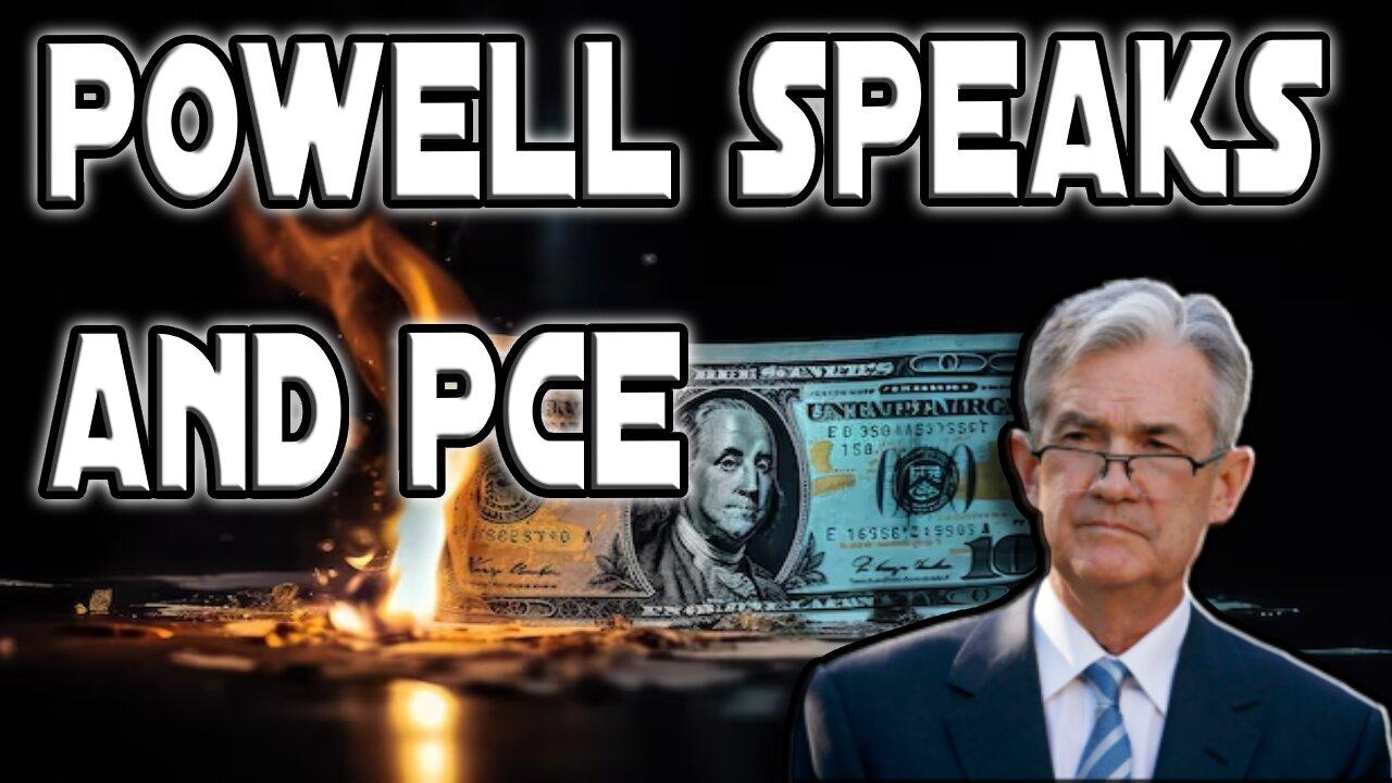PCE Comes In And Powell Speaks | Live Reaction