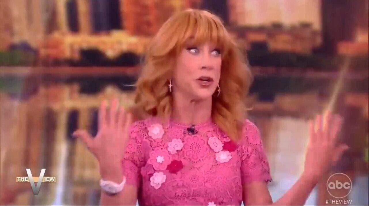 Kathy Griffin Plays The Victim After Holding Up Trump's Bloody Head 6 Years Ago