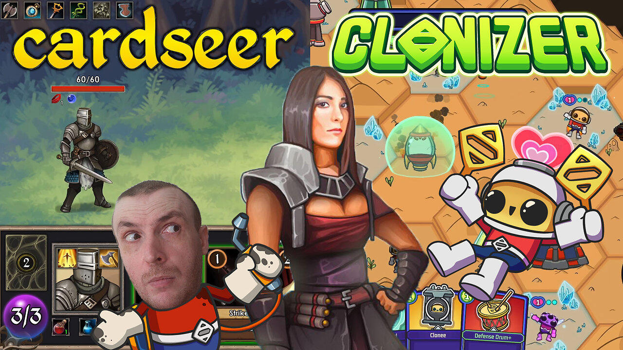 Deck-Building Double Dose With Indie Games Cardseer & Clonizer