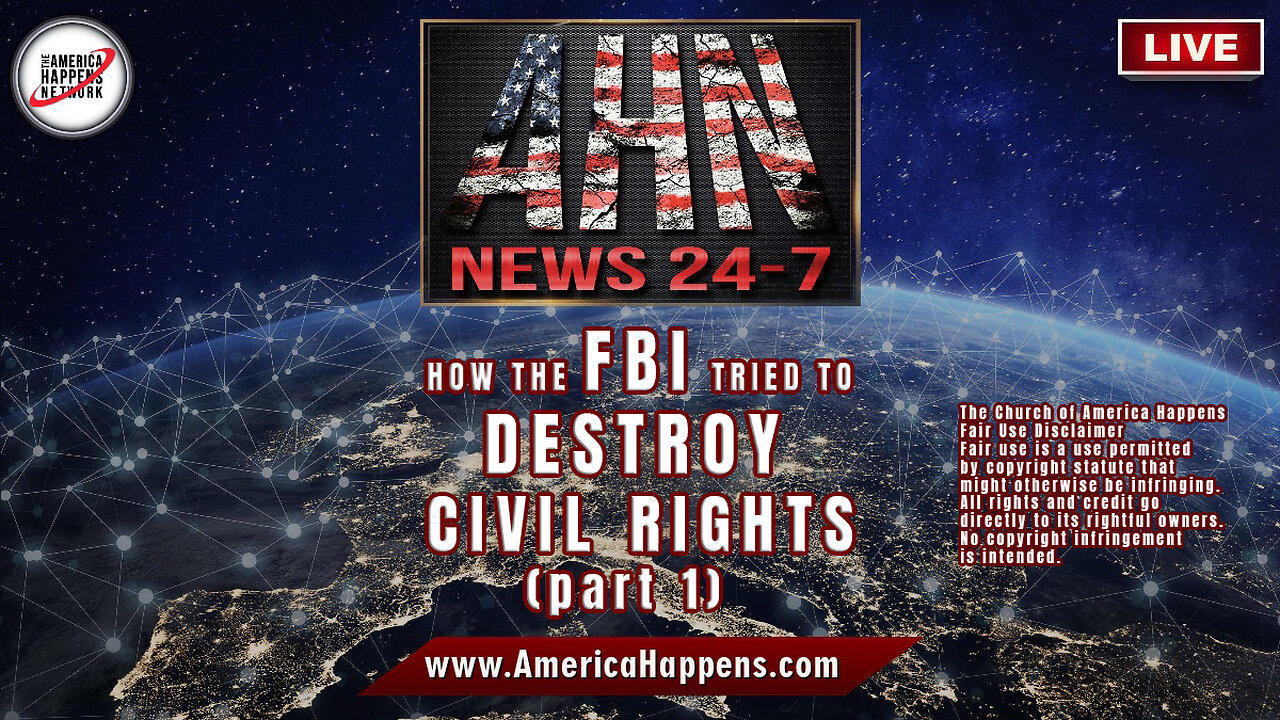 How the FBI tried to destroy the Black Civil Rights Movement (Part 1)