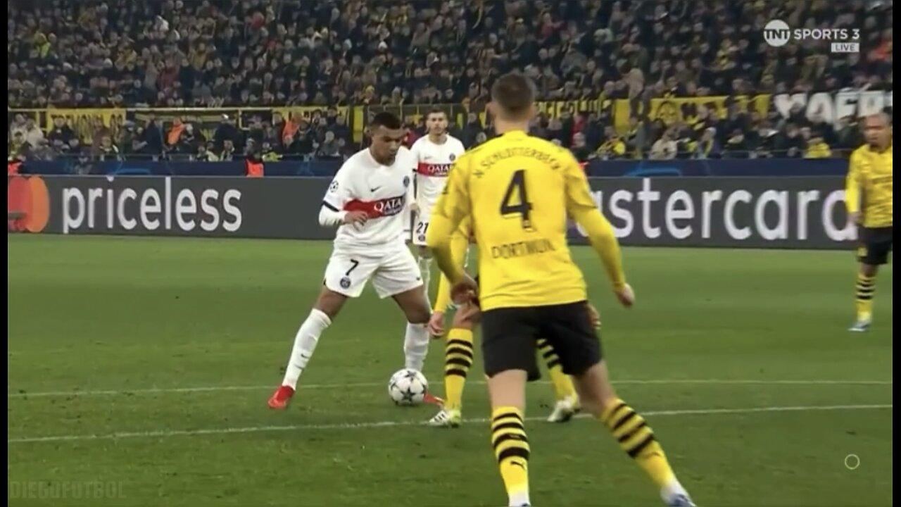 Kylian Mbappé vs Borussia Dortmund(13-12-2023)