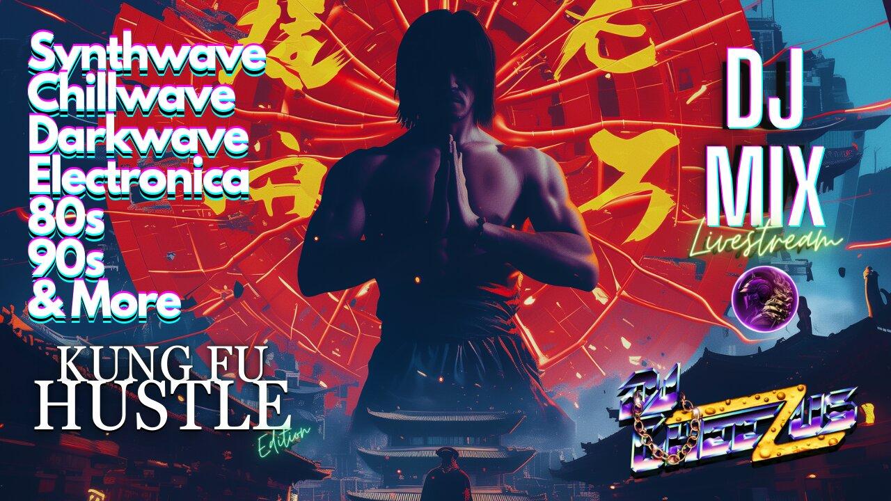 Friday Night Synthwave 80s 90s Electronica and more DJ MIX Livestream Kung Fu Hustle Edition