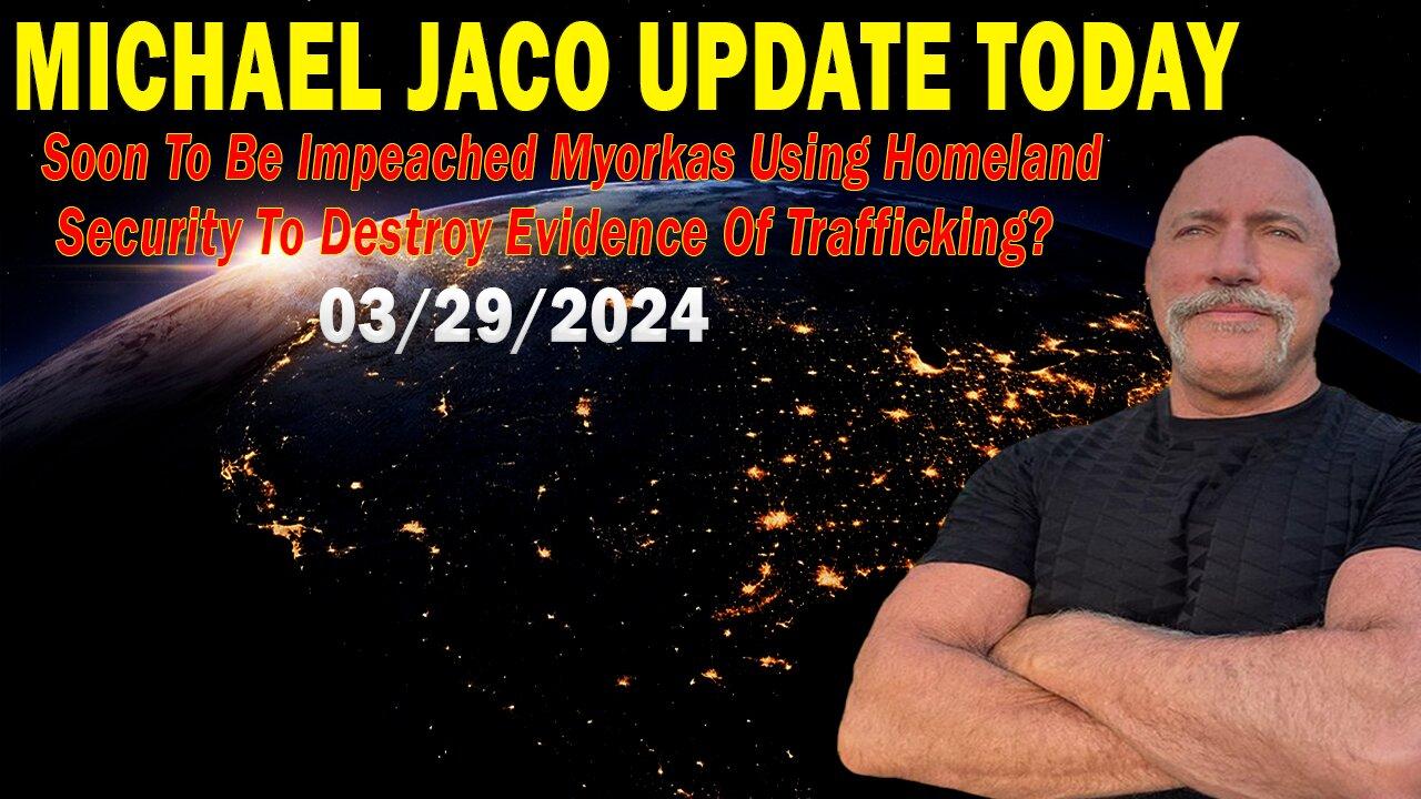 Michael Jaco Update Today Mar 30: "Using Homeland Security To Destroy Evidence Of Human Trafficking"