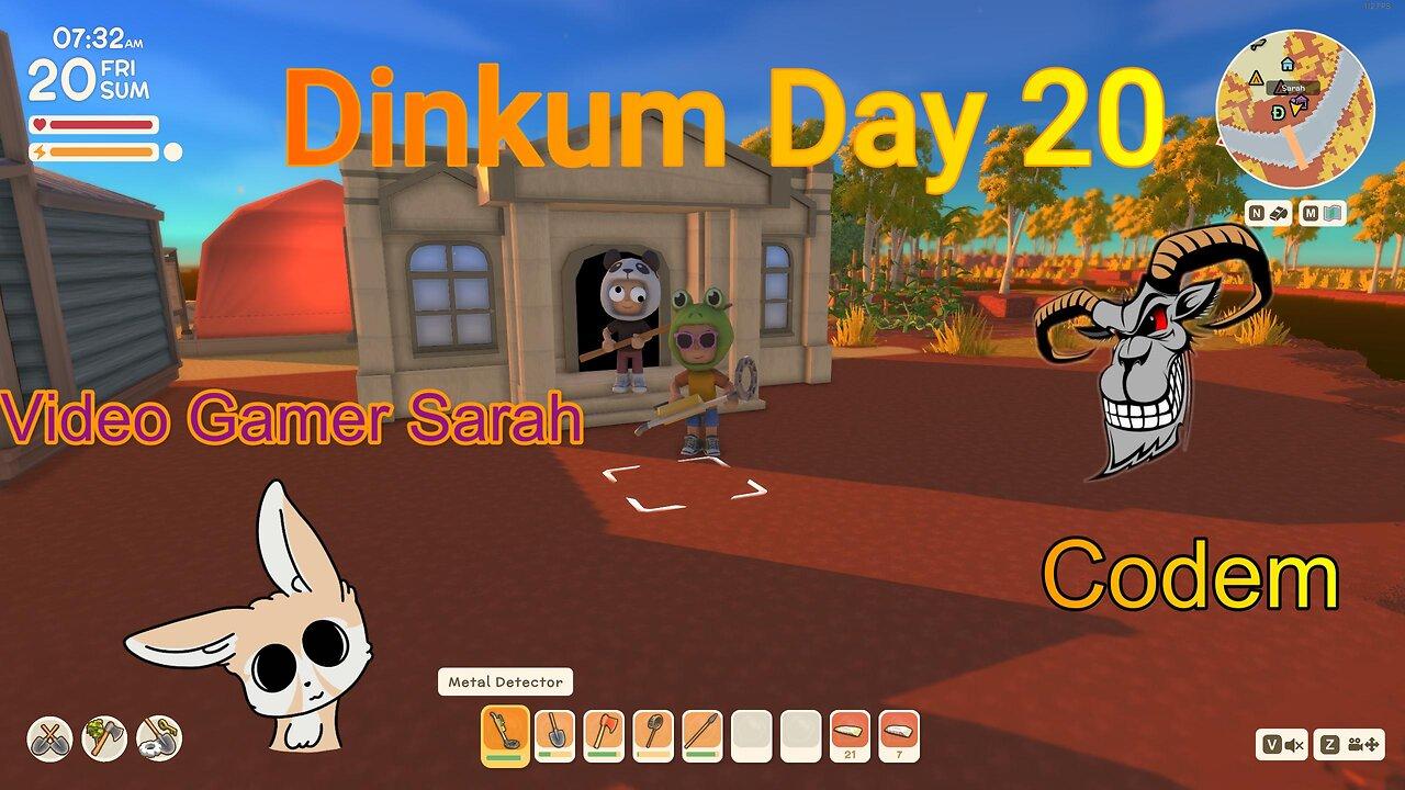 Dinkum with Video Gamer Sarah : Ep 3 - Day 20 - One News Page VIDEO