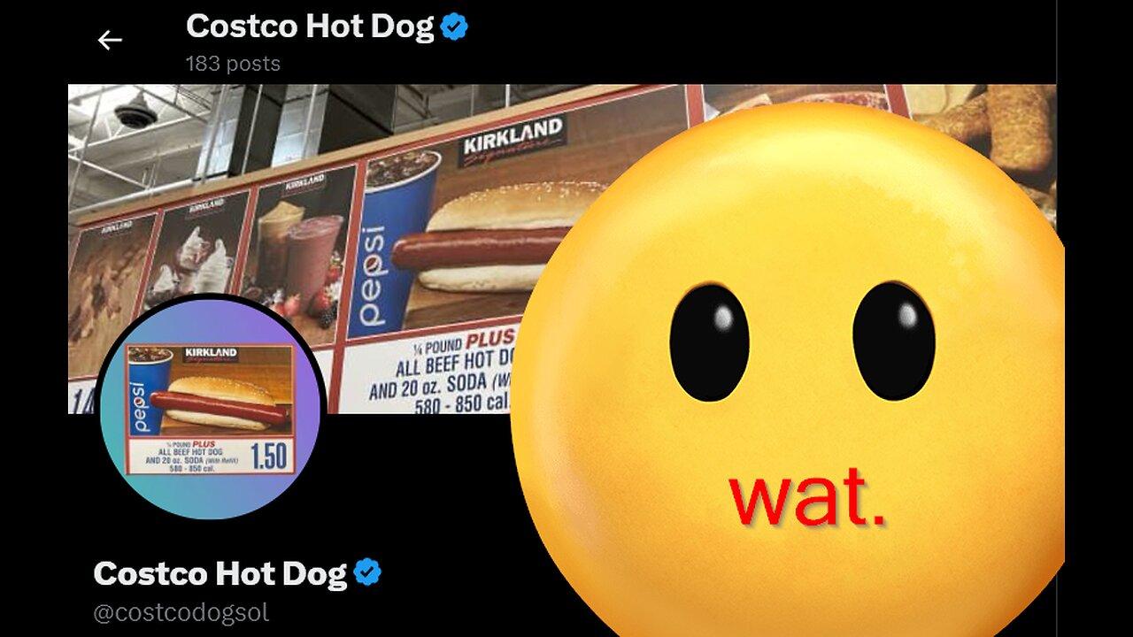 Costco Hot Dog token takes meme bets to new level