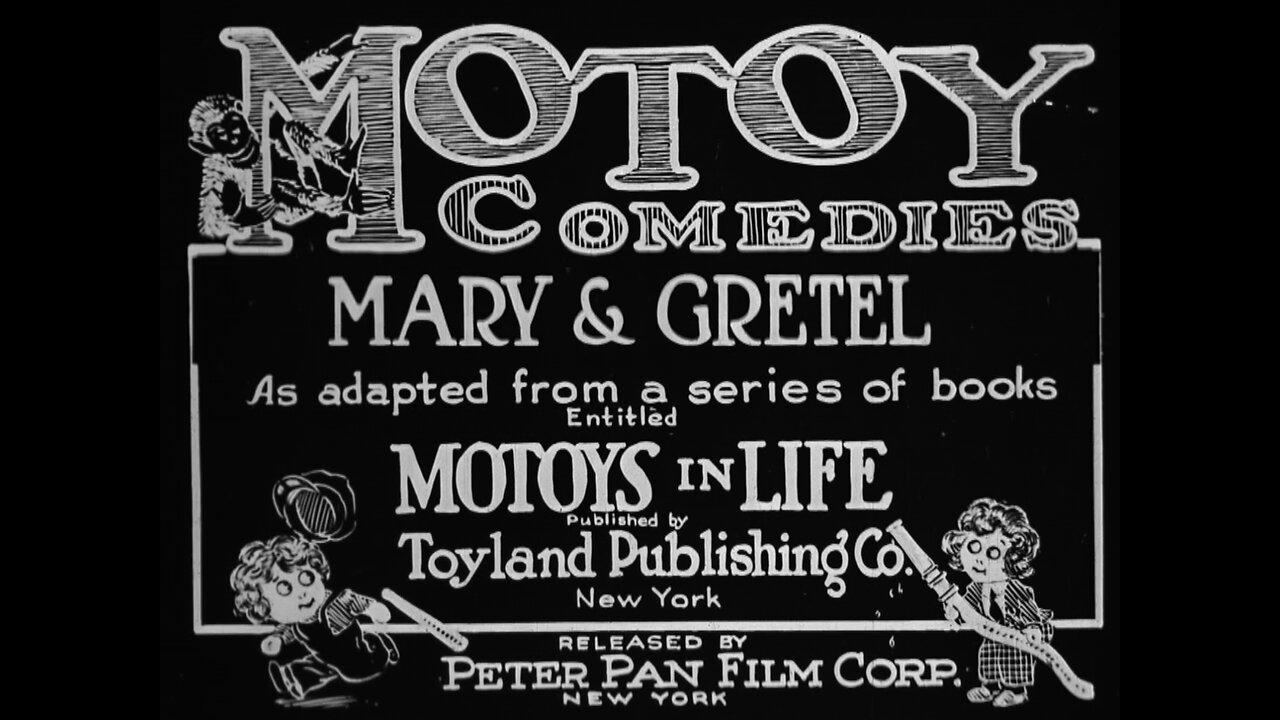 Mary & Gretel (1917 Original Black & White Film)
