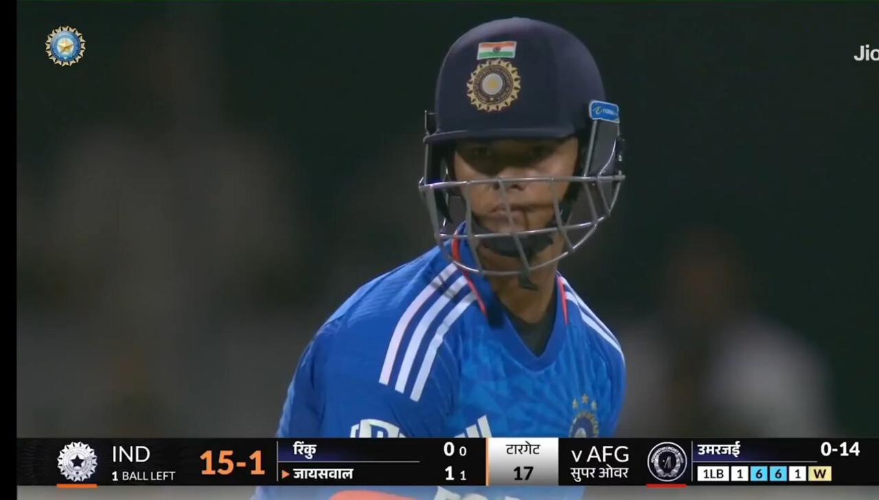AFGANISTAN VS INDIA SUPER OVER AND MORE SUPER OVER AFTER THAT SEEN THIS AMAZING CRICKET VIDEO