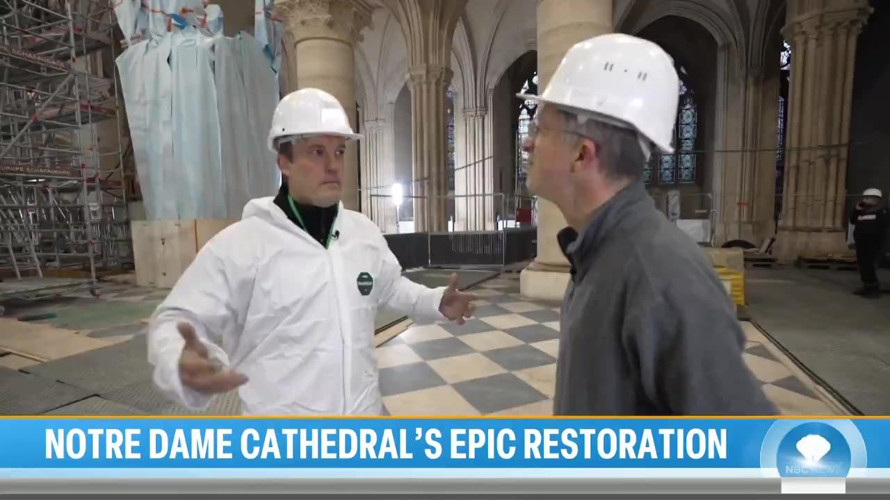 Notre Dame Cathedral Renovations Set To Finish Later This Year, Five Years After DEvastating Fire