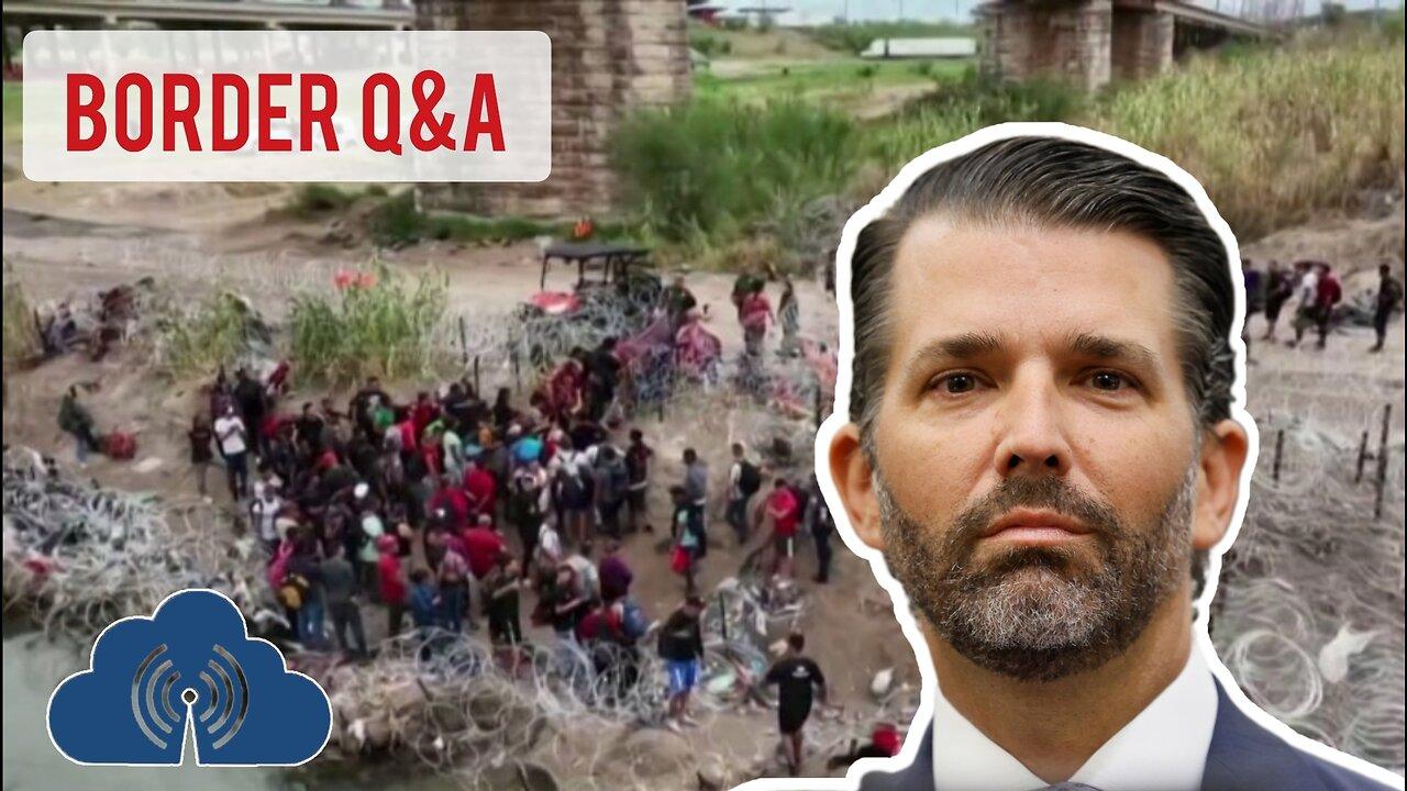 Trump Jr. Q&A | State of America + Border Crisis | Watchparty (YNN)