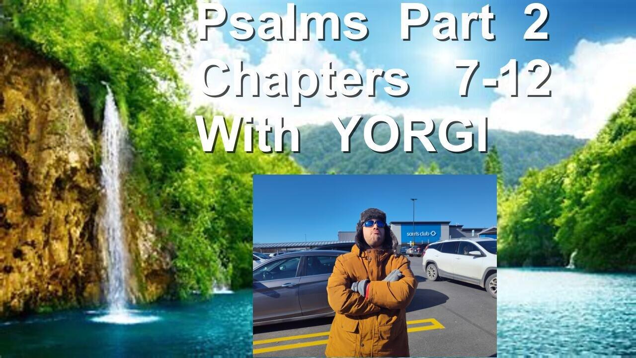 Psalm Part 2 Chapters 7-12 with friendly Yogi