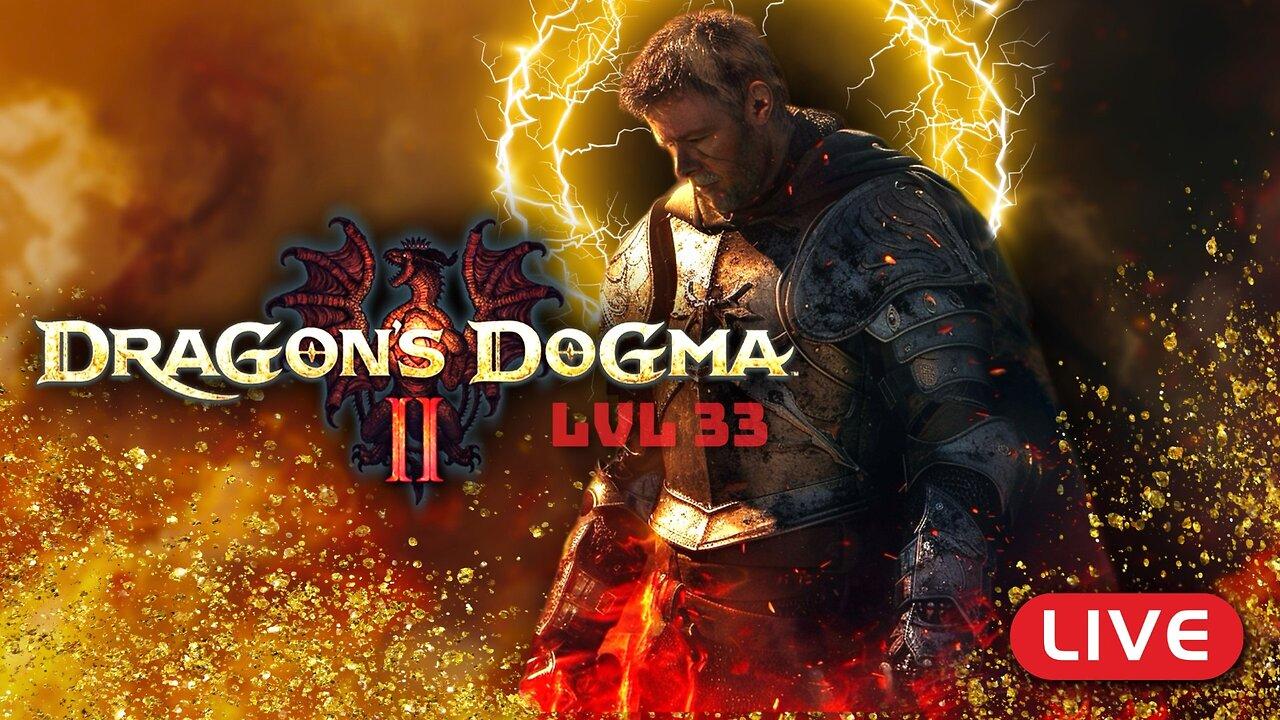 Exploring and Fighting HUGE Monsters in Dragon's Dogma 2 - LVL 33