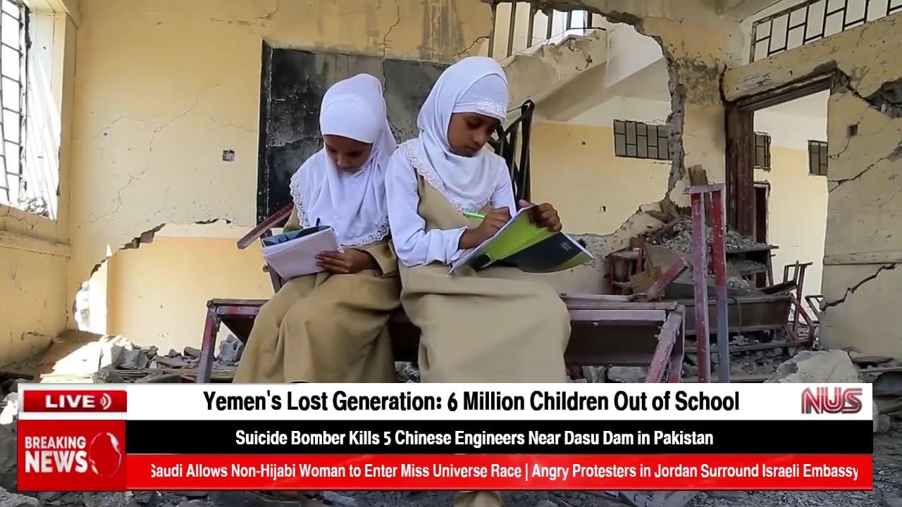 Education Crisis in Yemen: 6 Million Children are Out of School