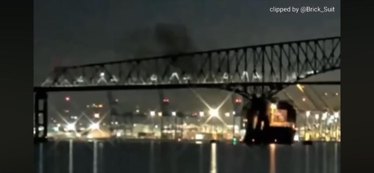 Baltimore bridge collapsed