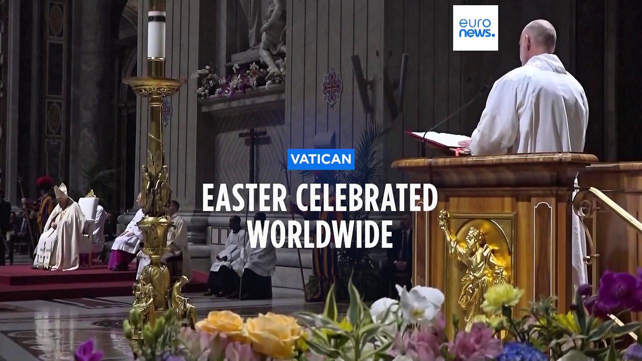 Holy Easter Saturday celebrated across Europe