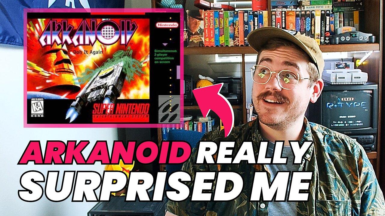 Arkanoid for the Super Nintendo is Full of Surprises | Arkanoid Doh It Again Review